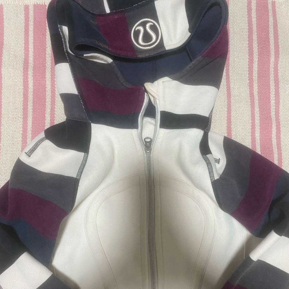 lululemon scuba hoodie stripes